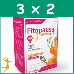 Pack 3x2 FITOPAUSA ISOFLAVONAS 60 PERLAS DIETMED