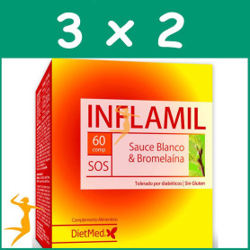 Pack 3x2 INFLAMIL 60 COMPRIMIDOS DIETMED
