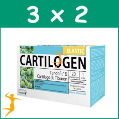 Pack 3x2 CARTILOGEN ELASTIC 20 AMPOLLAS DIETMED