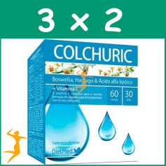 Pack 3x2 COLCHURIC 60 COMPRIMIDOS DIETMED