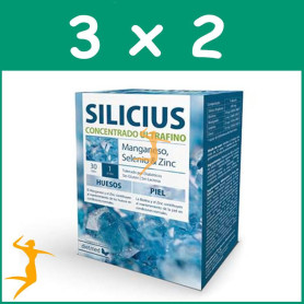 Pack 3x2 SILICIUS 30 CÁPSULAS DIETMED