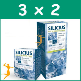 Pack 3x2 SILICIUS 500Ml. DIETMED
