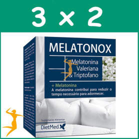 Pack 3x2 MELATONOX 60 COMPRIMIDOS DIETMED