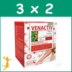 Pack 3x2 VENACTIV PLUS 30 CÁPSULAS DIETMED