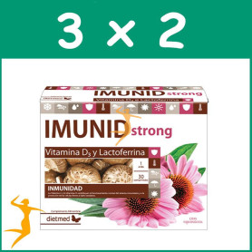 Pack 3x2 IMUNID STRONG 30 COMPRIMIDOS DIETMED