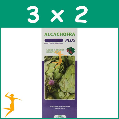 Pack 3x2 ALCACHOFA + CARDO MARIANO PLUS 500Ml. NATURMIL