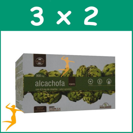 Pack 3x2 ALCACHOFA FORTE 20 AMPOLLAS NATURMIL