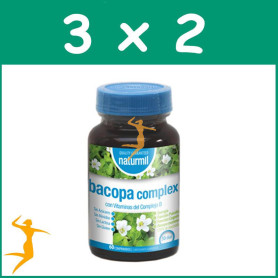 Pack 3x2 BACOPA COMPLEX 60 COMPRIMIDOS NATURMIL