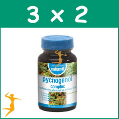 Pack 3x2 PYCNOGENOL COMPLEX 30 CÁPSULAS NATURMIL