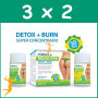 Pack 3x2 FÓRMULA BRASILEÑA DETOX + BURN SUPER CONCENTRADO NOVITY