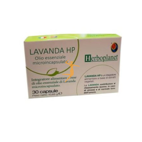 LAVANDA HP 10,65 g, 30 capsulas de A. E. Microencapsulados HERBOPLANET