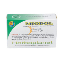 MIODOL 30 g, 60 comprimidos blister HERBOPLANET
