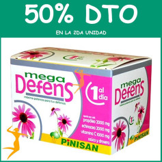 MEGA DEFENS 6 VIALES PINISAN Segunda unidad al 50%