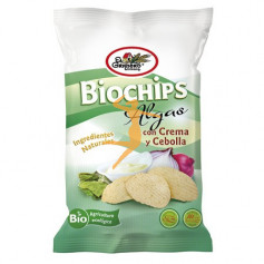 BIOCHIPS CON ALGAS A LA CREMA Y CEBOLLA BIO 75Gr. EL GRANERO