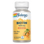 BIOTIN 1000 Mcg. 100 COMPRIMIDOS SUBLIGUALES SABOR NARANJA SOLARAY