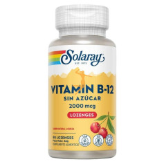 VITAMIN B12 2.000Mcg. 90 COMPRIMIDOS SUBLINGUALES SOLARAY