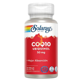 UBIQUINOL COQ-10 50Mg. 30 PERLAS SOLARAY