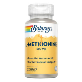 L-METHIONINE 500Mg. 30 CÁPSULAS SOLARAY