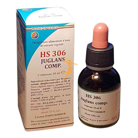 HS 306 JUGLANS COMP. 50Ml. HERBOPLANET