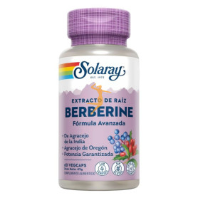 BERBERINE 60 CÁPSULAS VEGETALES SOLARAY