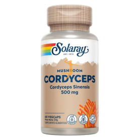 CORDYCEPS FERMENTED 500Mg. 60 CÁPSULAS VEGETALES SOLARAY