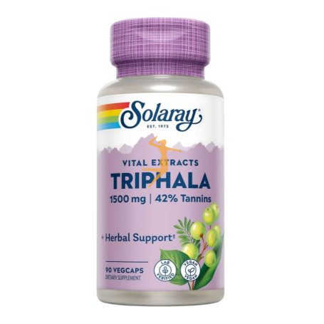 TRIPHALA 500Mg. 60 CÁPSULAS SOLARAY