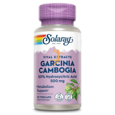 GARCINIA CAMBOGIA 500Mg. 60 CÁPSULAS VEGETALES SOLARAY