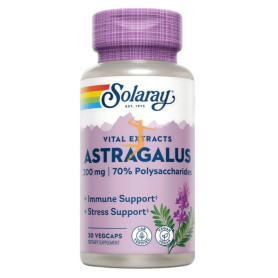 ASTRAGALUS ROOT EXTRACT 200Mg. 30 CÁPSULAS VEGETALES SOLARAY