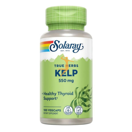 KELP 550Mg. 100 CÁPSULAS VEGETALES SOLARAY