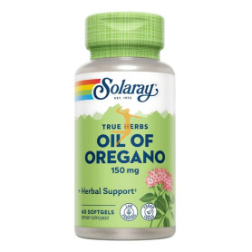 OIL OREGAN 150Mg. 60 PERLAS SOLARAY