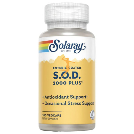 S.O.D 2000 PLUS 100 CÁPSULAS VEGETALES SOLARAY