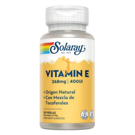 VITAMINA E 50 CÁPSULAS SOLARAY