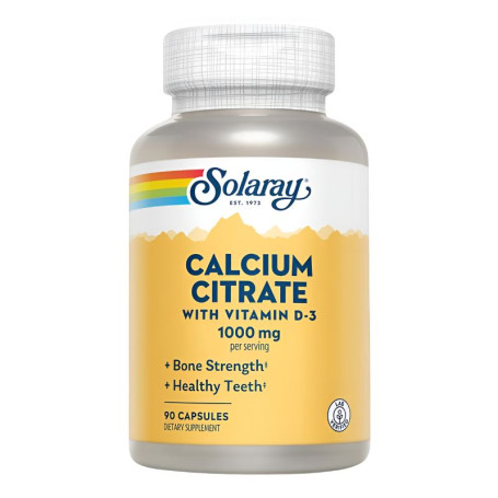 CALCIUM D3 CITRATE 90 CAPSULAS SOLARAY