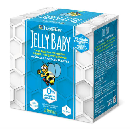 JELLY BABY 0% AZUCAR CAJA DE 20 AMPOLLAS YNSADIET