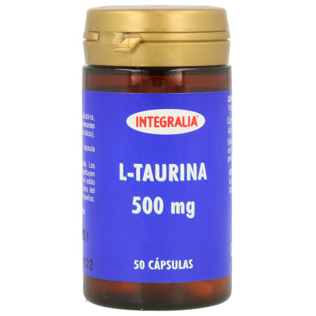 L-TAURINA 500 MG 50 CAPSULAS INTEGRALIA