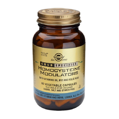 GS HOMOCYSTEINE MODULATORS 60 CAPSULAS VEGETALES SOLGAR