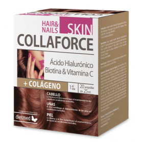 COLLAFORCE SKIN HAIR NAILS 20 AMPOLLAS DIETMED