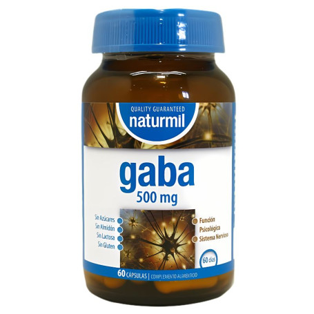 GABA 500MG 60 CAPSULAS NATURMIL