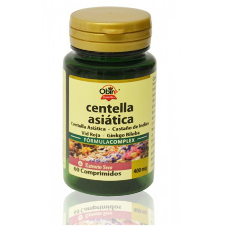 CENTELLA ASIATICA (COMPLEX) 400Mg. ( EXT. SECO ) 60 COMPRIMIDOS OBIRE