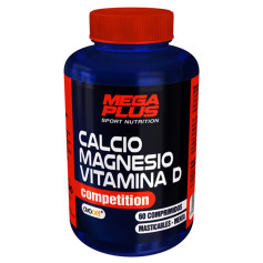 CALCIO + MAGNESIO + VITAMINA D COMPETITION 60 COMPRIMIDOS MEGAPLUS