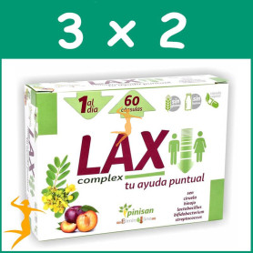 Pack 3x2 LAX COMPLEX 60 CÁPSULAS PINISAN