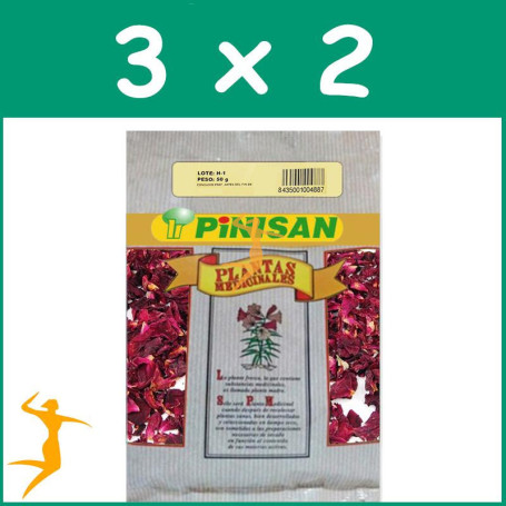 Pack 3x2 ROSA PETALOS 30Gr. PINISAN