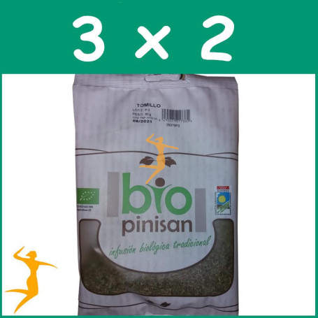 Pack 3x2 TOMILLO BIO 50Gr. PINISAN