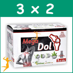 Pack 3x2 POLIAR MEGADOL 6 VIALES PINISAN