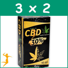 Pack 3x2 ACEITE CBD 30% AMPLIO ESPECTRO 10Ml PINISAN