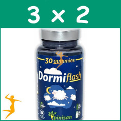 Pack 3x2 DORMIFLASH, 30 GUMMIES PINISAN