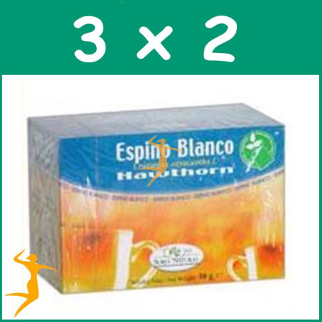 Pack 3x2 INFUSIONES ESPINO BLANCO SORIA NATURAL