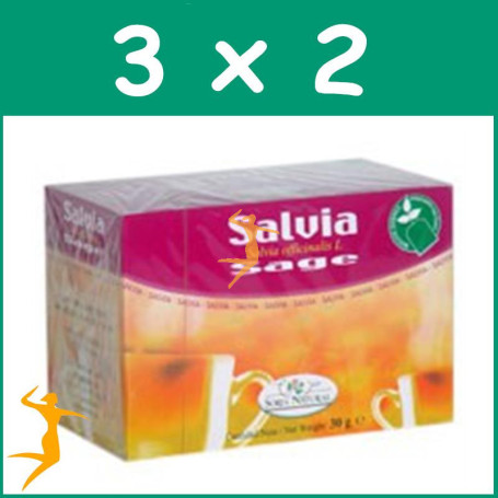 Pack 3x2 INFUSIONES SALVIA SORIA NATURAL