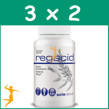 Pack 3x2 REGACID SORIA NATURAL