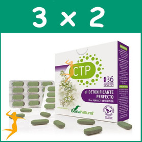 Pack 3x2 CTP (DETOXIFICANTE) SORIA NATURAL